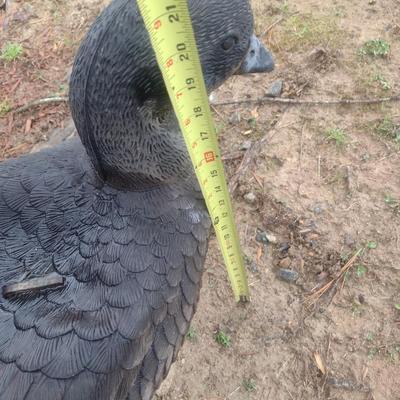 Pair of Lawn Geese Rubber Resin