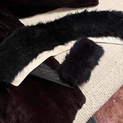 Vintage Montgomery Ward Rabbit Coat