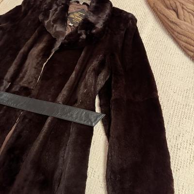 Vintage Montgomery Ward Rabbit Coat