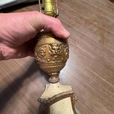 Antique Iron Bedside Lamp 357