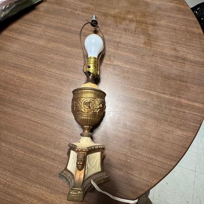 Antique Iron Bedside Lamp 357