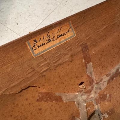 “Oriental Bowl” MCM Framed Print