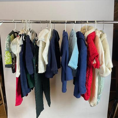 Z717 Vintage Boy Toddler Winter Clothes Lot