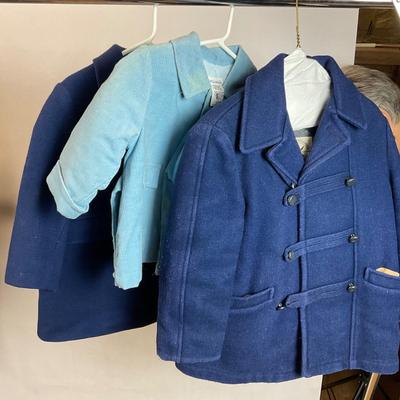 Z717 Vintage Boy Toddler Winter Clothes Lot