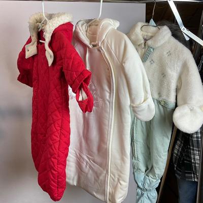 Z717 Vintage Boy Toddler Winter Clothes Lot