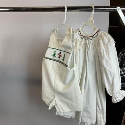 Z718 Vintage Matching Boy and Girl Toddler Clothes