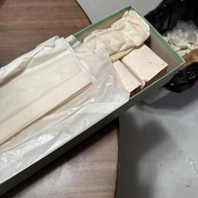 Vintage Sylvania Fluorescent Christmas Bulbs and Sockets