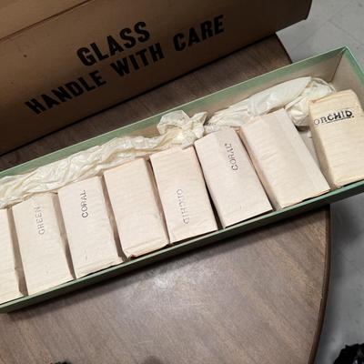 Vintage Sylvania Fluorescent Christmas Bulbs and Sockets