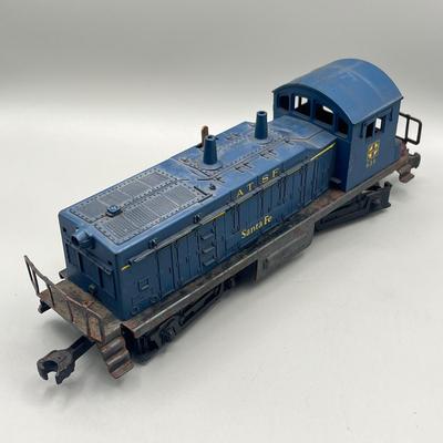 Lot 232: Vintage Lionel Train O-Gauge Santa Fe 634 Locomotive