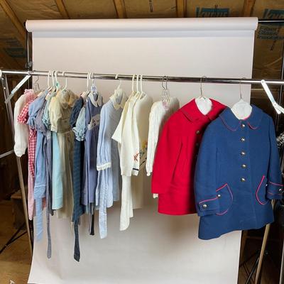 Z720 Lot of Vintage Girls Toddler Clothing