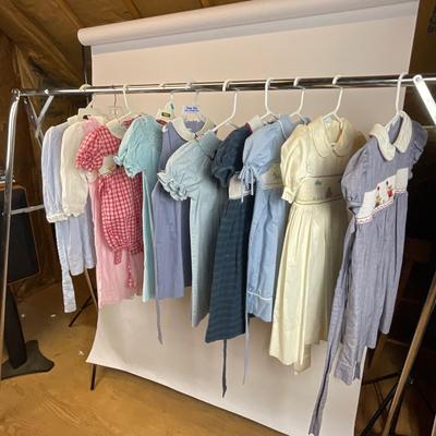 Z720 Lot of Vintage Girls Toddler Clothing