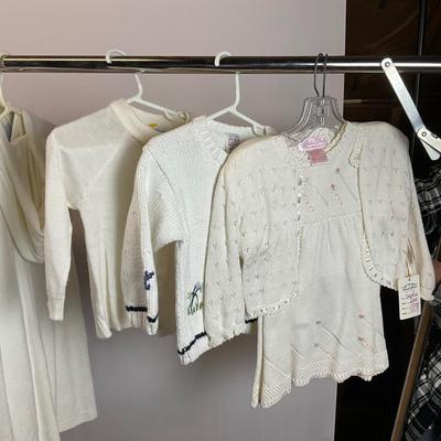 Z720 Lot of Vintage Girls Toddler Clothing