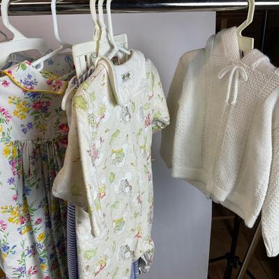 Z722 Vintage Girls Summer Toddler Clothing