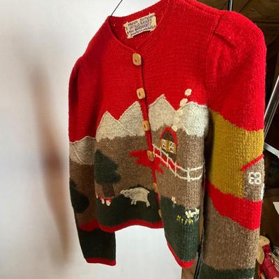 Z725 Lot of Vintage Handknitted Sweater/ Cardigans