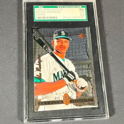 Lot 240: Big Lot of Sports Memorabilia - Cards -Some Graded, World Series Programs and More, Baseball, Football, Basketball