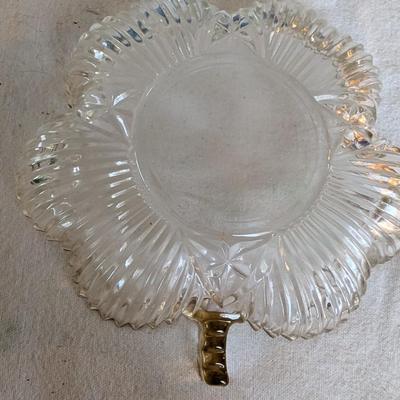 Glass bowls and dish.