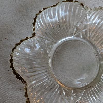 Glass bowls and dish.