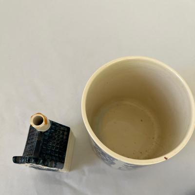 Delfts Tea Canister, Decorative Plates & More (DR-RG)