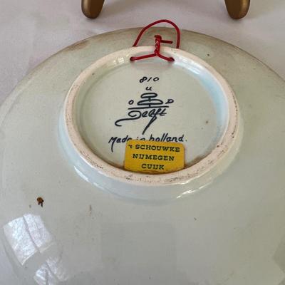 Delfts Tea Canister, Decorative Plates & More (DR-RG)