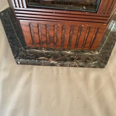 Decorative Bird Cage With Stone Base (LR-MG)