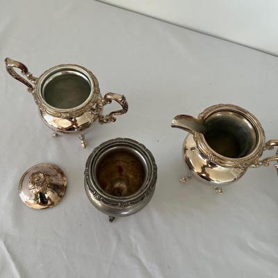 Victorian Style Tilting Tea Kettle & More Silverplate (DR-RG)