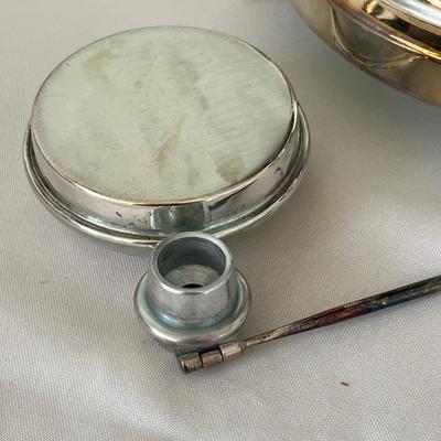 Victorian Style Tilting Tea Kettle & More Silverplate (DR-RG)