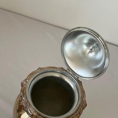 Victorian Style Tilting Tea Kettle & More Silverplate (DR-RG)