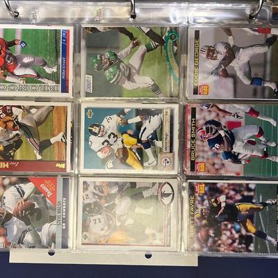 Sale Photo Thumbnail #271: Collection of trading cards from across many sports teams.  From football to baseball , basketball. and even hockey.  This collection has many players from across the years.

*shipping available at buyers expense