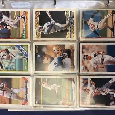 Sale Photo Thumbnail #301: Collection of trading cards from across many sports teams.  From football to baseball , basketball. and even hockey.  This collection has many players from across the years.

*shipping available at buyers expense