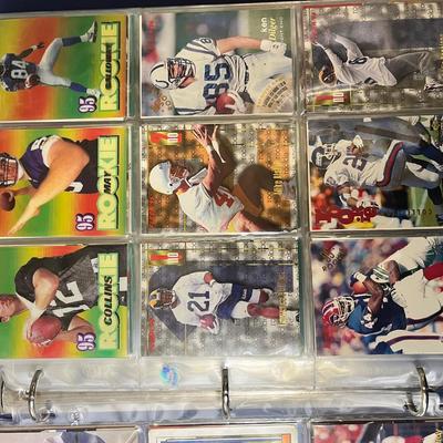 Sale Photo Thumbnail #270: Collection of trading cards from across many sports teams.  From football to baseball , basketball. and even hockey.  This collection has many players from across the years.

*shipping available at buyers expense