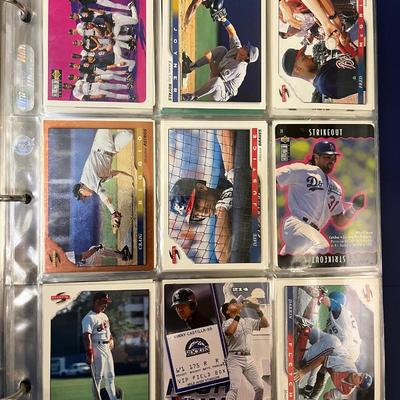 Sale Photo Thumbnail #308: Collection of trading cards from across many sports teams.  From football to baseball , basketball. and even hockey.  This collection has many players from across the years.

*shipping available at buyers expense