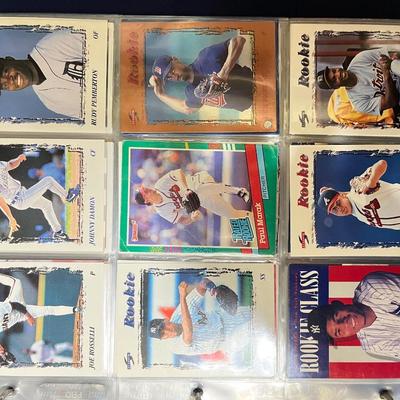 Sale Photo Thumbnail #296: Collection of trading cards from across many sports teams.  From football to baseball , basketball. and even hockey.  This collection has many players from across the years.

*shipping available at buyers expense