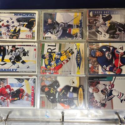 Sale Photo Thumbnail #288: Collection of trading cards from across many sports teams.  From football to baseball , basketball. and even hockey.  This collection has many players from across the years.

*shipping available at buyers expense