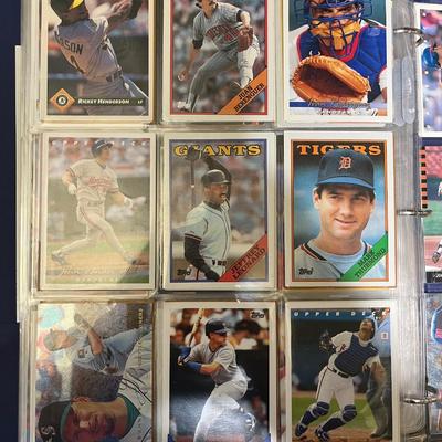 Sale Photo Thumbnail #317: Collection of trading cards from across many sports teams.  From football to baseball , basketball. and even hockey.  This collection has many players from across the years.

*shipping available at buyers expense