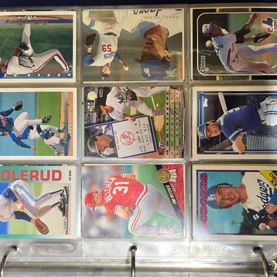 Sale Photo Thumbnail #300: Collection of trading cards from across many sports teams.  From football to baseball , basketball. and even hockey.  This collection has many players from across the years.

*shipping available at buyers expense