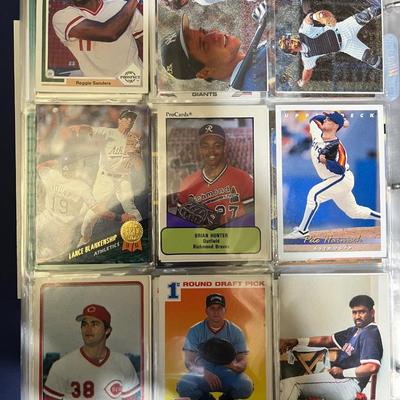 Sale Photo Thumbnail #309: Collection of trading cards from across many sports teams.  From football to baseball , basketball. and even hockey.  This collection has many players from across the years.

*shipping available at buyers expense