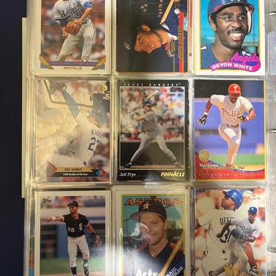 Sale Photo Thumbnail #313: Collection of trading cards from across many sports teams.  From football to baseball , basketball. and even hockey.  This collection has many players from across the years.

*shipping available at buyers expense
