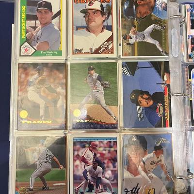 Sale Photo Thumbnail #315: Collection of trading cards from across many sports teams.  From football to baseball , basketball. and even hockey.  This collection has many players from across the years.

*shipping available at buyers expense