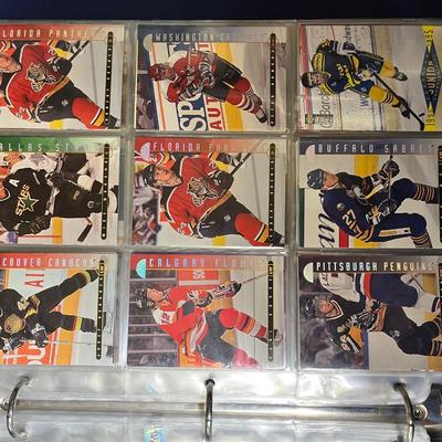 Sale Photo Thumbnail #286: Collection of trading cards from across many sports teams.  From football to baseball , basketball. and even hockey.  This collection has many players from across the years.

*shipping available at buyers expense