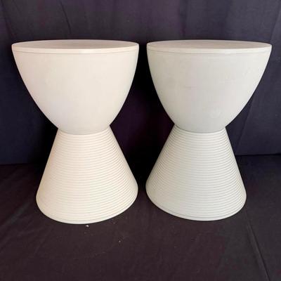 Pair of Kartell Prince Aha Style Stools (D-MG)