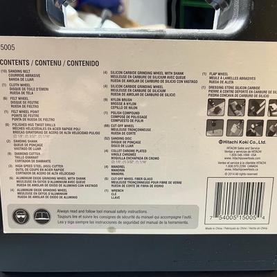 Sale Photo Thumbnail #320: Set of 200 attachments for the hitachi brand of rotary tools.  All brand new and never used.

*shipping available at buyers expense