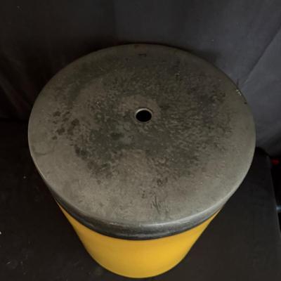 Two Surya Palominas Ceramic Stools (D-MG)