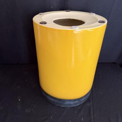 Two Surya Palominas Ceramic Stools (D-MG)