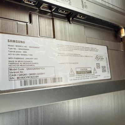 Samsung 43” Smart TV (D-MG)