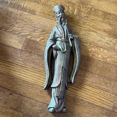 Vintage Asian Chalkware Figure and More (B3-BC)