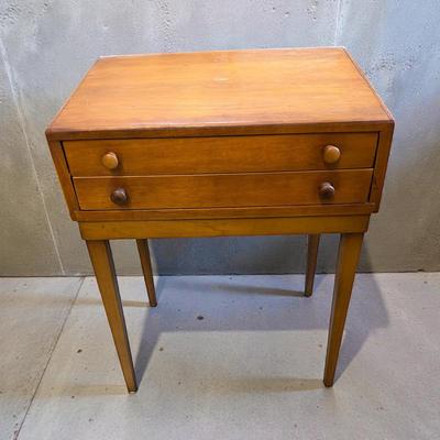 Small Side Table with Two Drawers