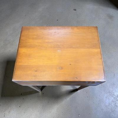 Small Side Table with Two Drawers