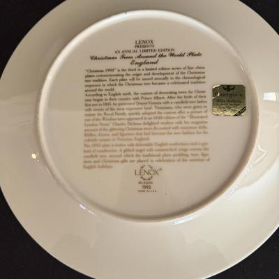 Lenox Bowls & Christmas Plates (D-MG)