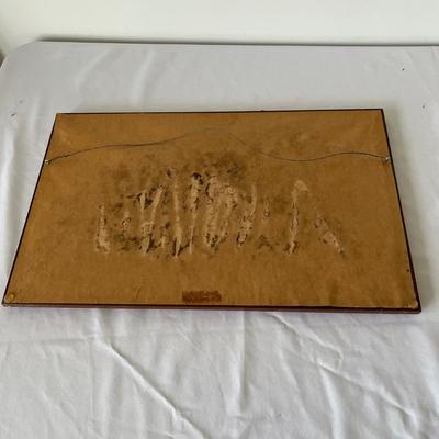 Couroc of Monterey Duck Tray & Geese Art on Papyrus (P-RG)