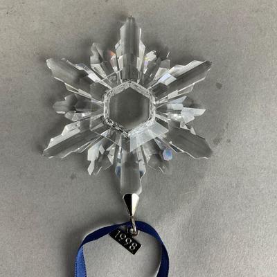 S765 Swarovski 1998 Crystal Christmas Ornament